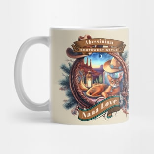 Sedona Cat Southwest Style Nana Love 37A Mug